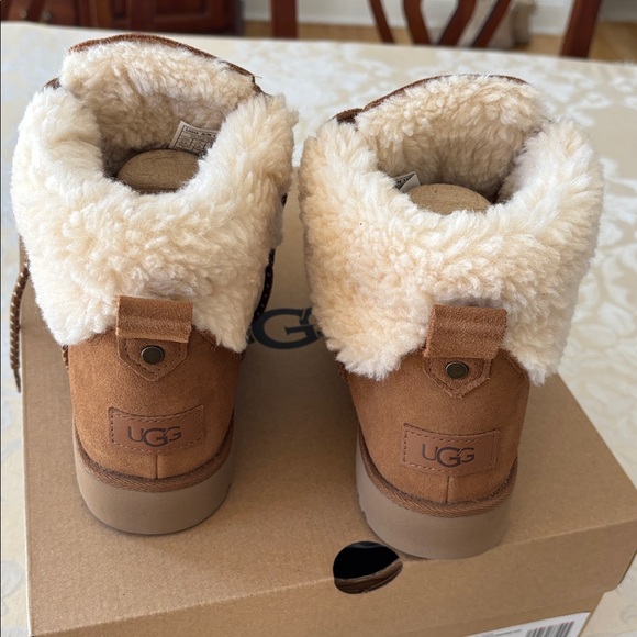 UGG Women's Tan Winter Boots - Picture 3 of 5